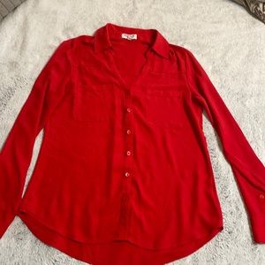 Red blouse